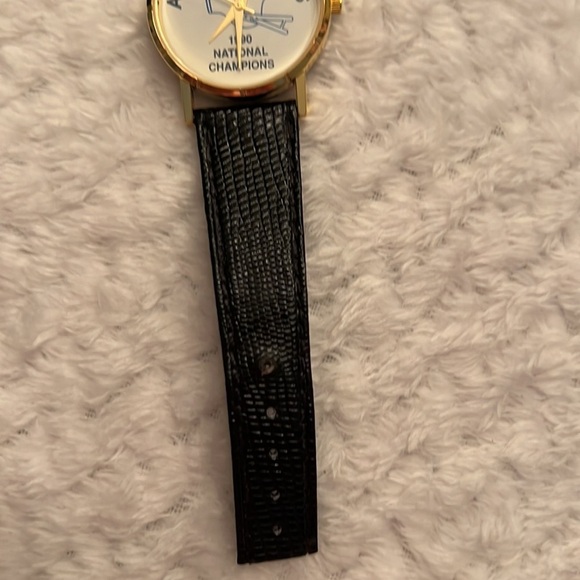 Vintage Womens 1990 Aldine Mustangs National Championship Watch Houston TX main image 6